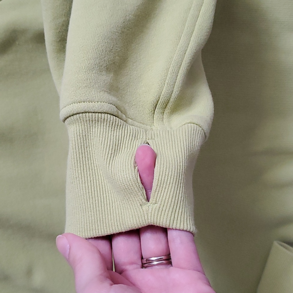 Lululemon Scuba Oversized Half-Zip Sweatshirt Wasabi SzXS/S - Picture 10 of 10